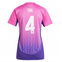 Germany Jonathan Tah #4 Replica Away Shirt Ladies Euro 2024 Short Sleeve